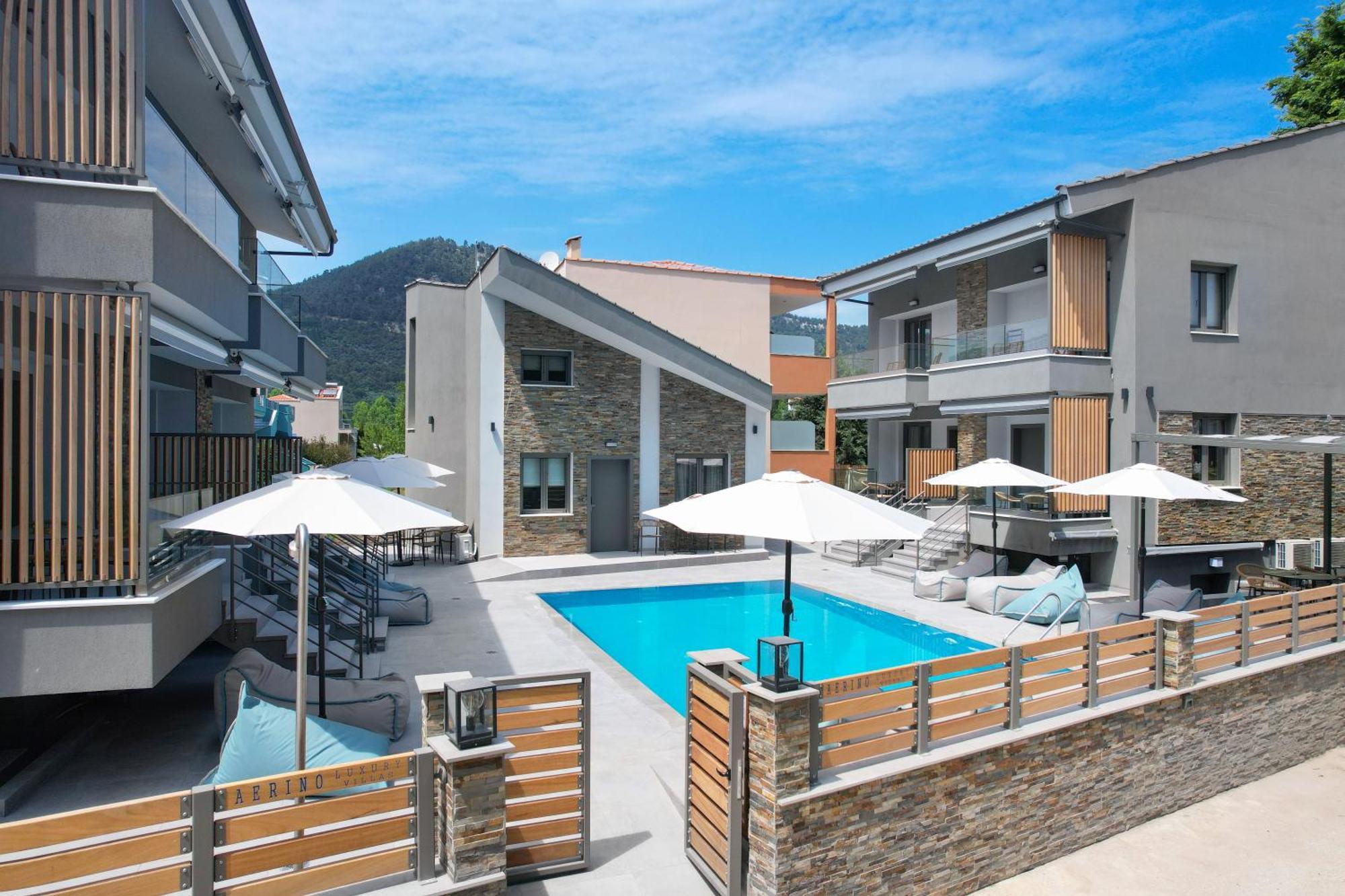 Aerino Luxury Villas Chrysi Ammoudia Ngoại thất bức ảnh