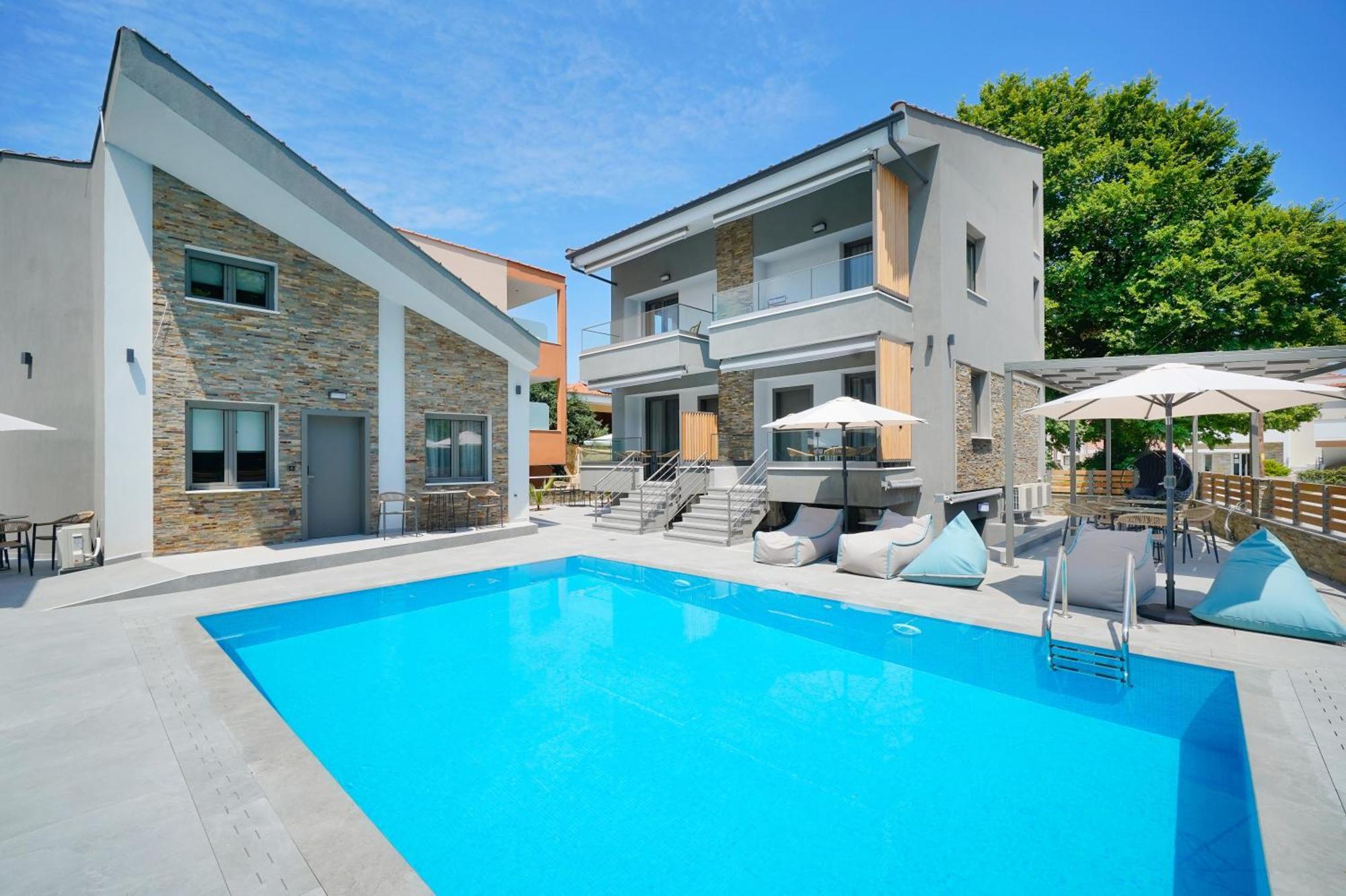 Aerino Luxury Villas Chrysi Ammoudia Ngoại thất bức ảnh