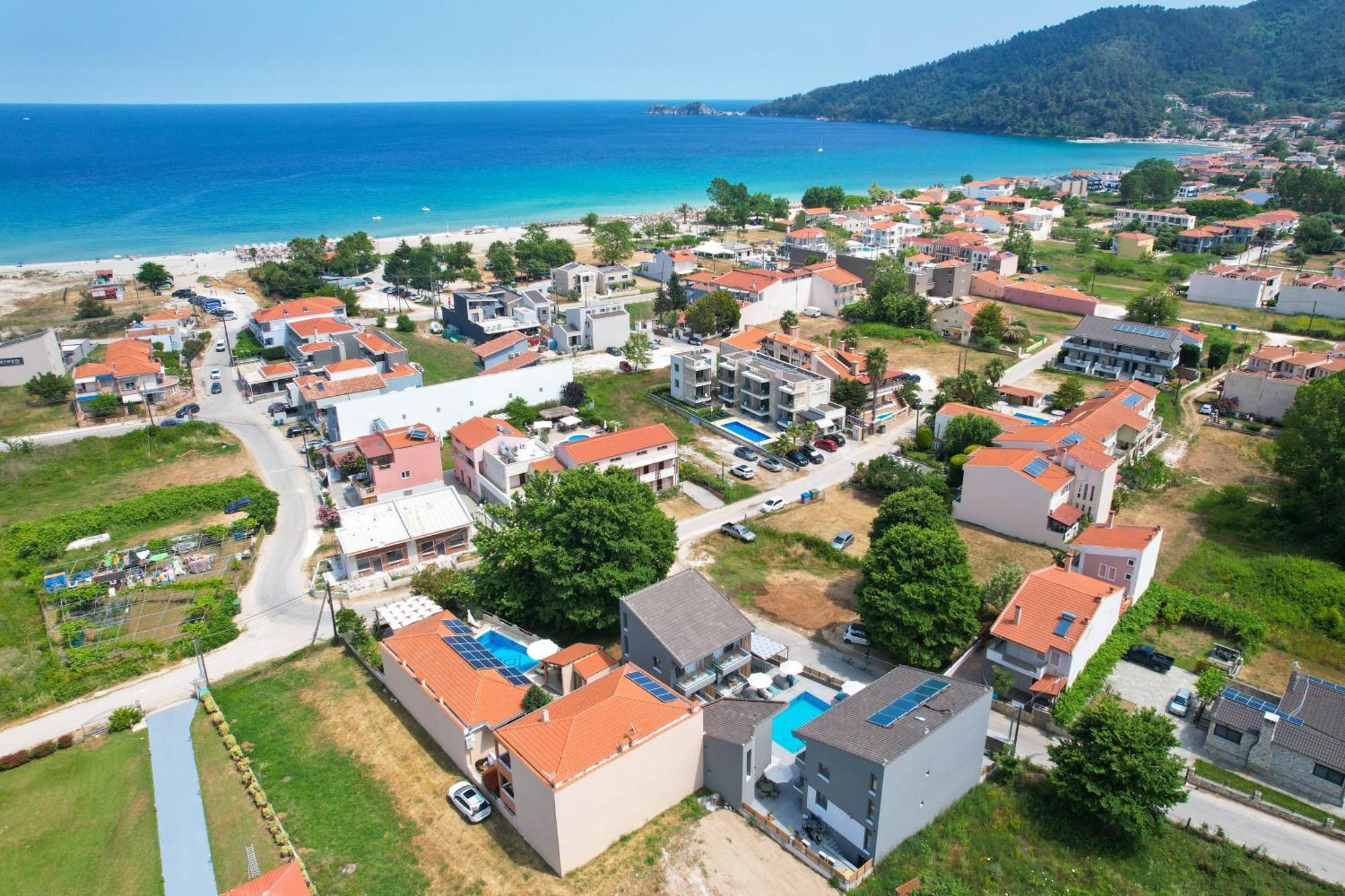 Aerino Luxury Villas Chrysi Ammoudia Ngoại thất bức ảnh