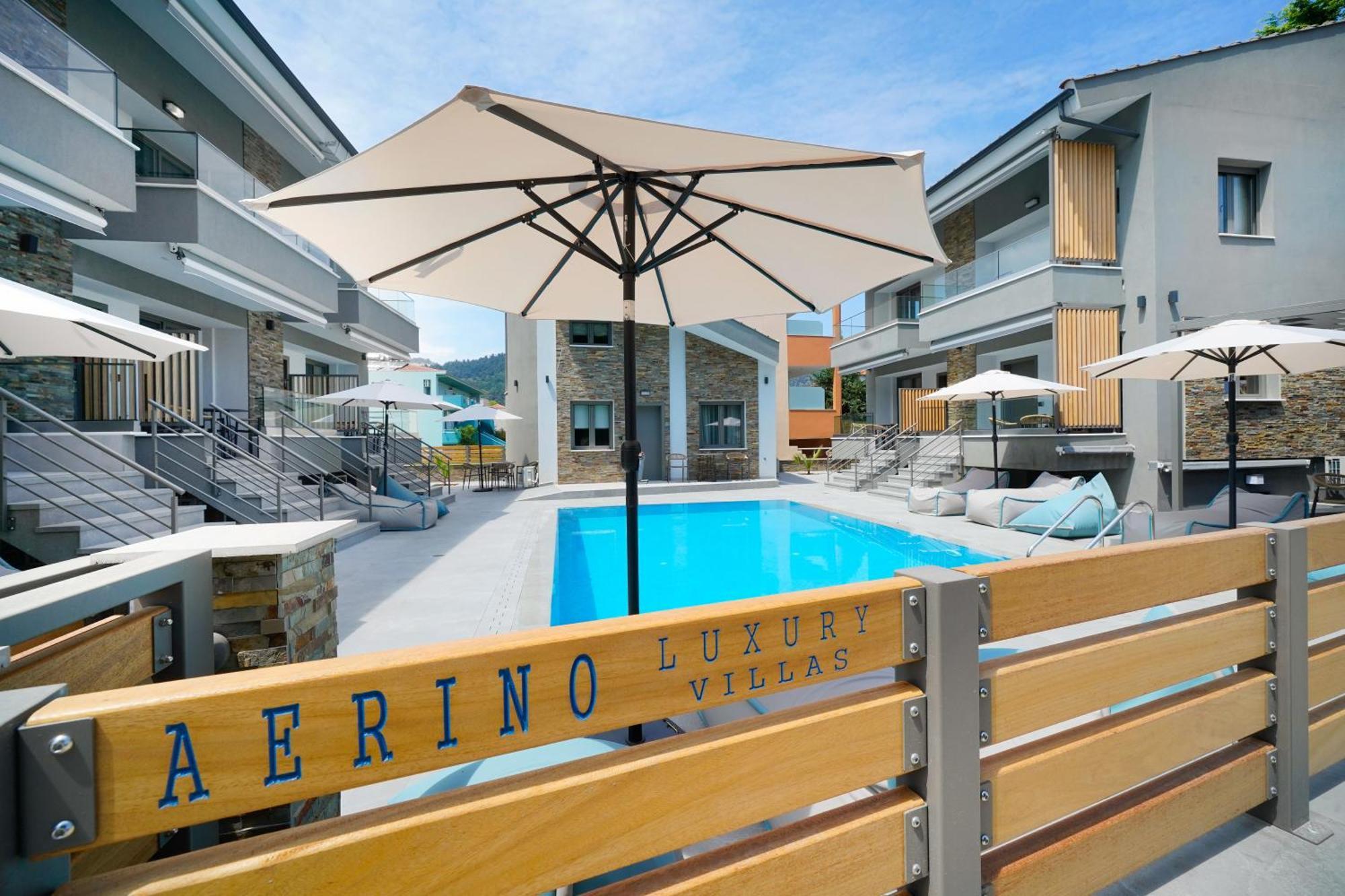 Aerino Luxury Villas Chrysi Ammoudia Ngoại thất bức ảnh